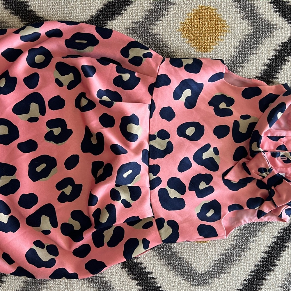 Janie and Jack size 4 leopard spot dress